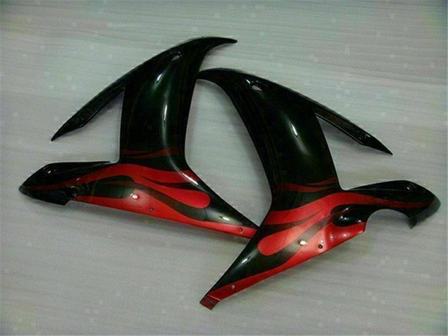 2002-2003 Black Red YZF R1 Motorcycle Fairing 2002-2003 Black Red YZF R1 Motorcycle Fairing