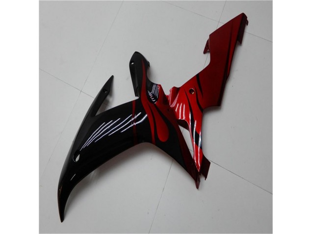 2002-2003 Black Red YZF R1 Motorcycle Fairings 2002-2003 Black Red YZF R1 Motorcycle Fairings