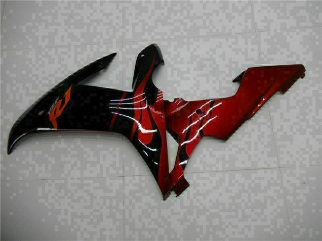 2002-2003 Black YZF R1 ABS Fairings 2002-2003 Black YZF R1 ABS Fairings