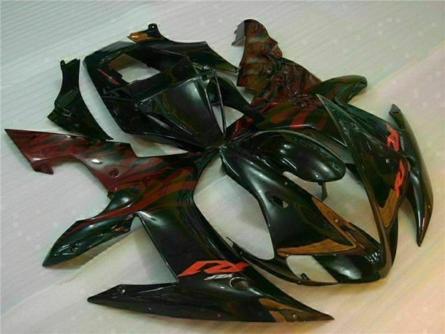 2002-2003 Black YZF R1 ABS Motorcycle Fairings