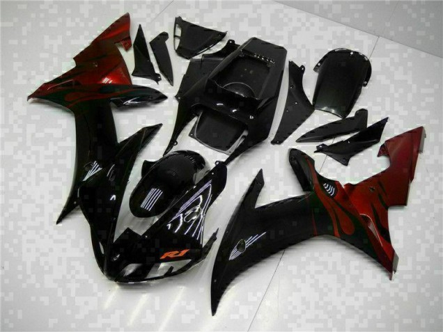 2002-2003 Black YZF R1 Motorbike Fairings & Bodywork 2002-2003 Black YZF R1 Motorbike Fairings & Bodywork