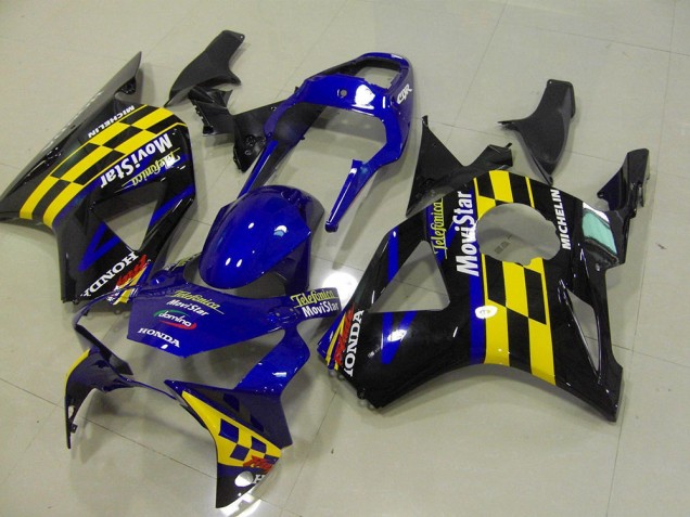 2002-2003 Blue Movistar CBR900RR 954 Motorcycle Fairings 2002-2003 Blue Movistar CBR900RR 954 Motorcycle Fairings