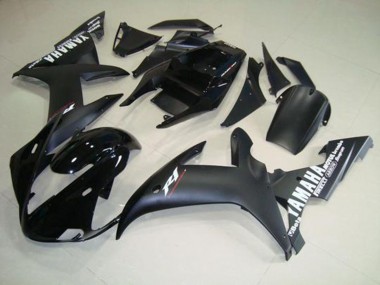 2002-2003 Matte Black White YZF R1 Motorcycle Fairings