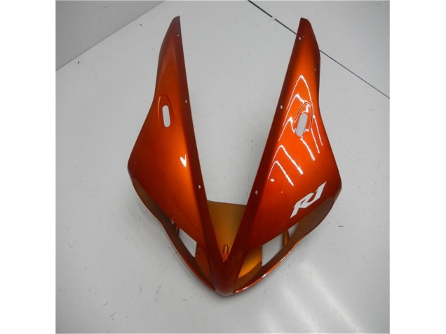 2002-2003 Orange Black YZF R1 Motorcycle Fairings 2002-2003 Orange Black YZF R1 Motorcycle Fairings