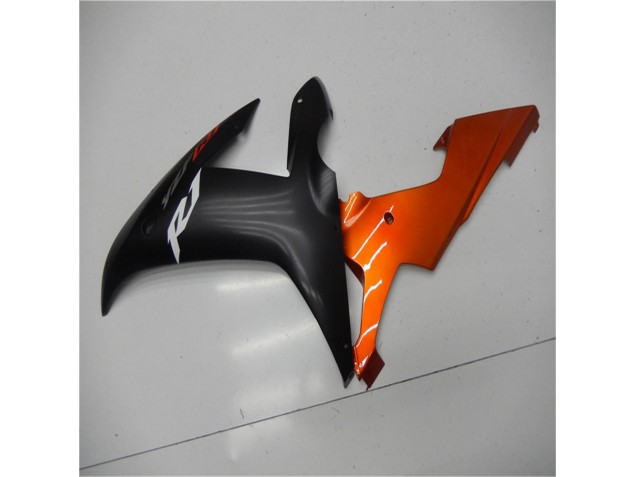 2002-2003 Orange Black YZF R1 Motorcycle Fairings 2002-2003 Orange Black YZF R1 Motorcycle Fairings