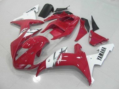 2002-2003 Red White YZF R1 Motorcycle Fairings