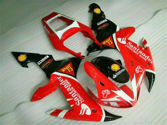 2002-2003 Red YZF R1 Motorcycle Bodywork 2002-2003 Red YZF R1 Motorcycle Bodywork