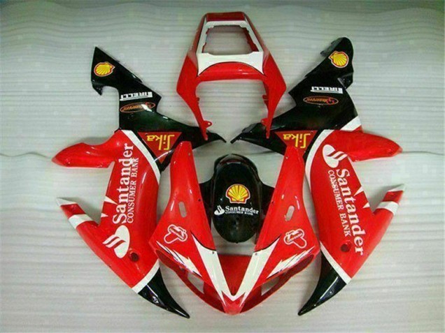 2002-2003 Red YZF R1 Motorcycle Bodywork 2002-2003 Red YZF R1 Motorcycle Bodywork