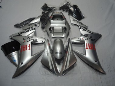 2002-2003 Silver Fiat YZF R1 Motorcycle Fairings