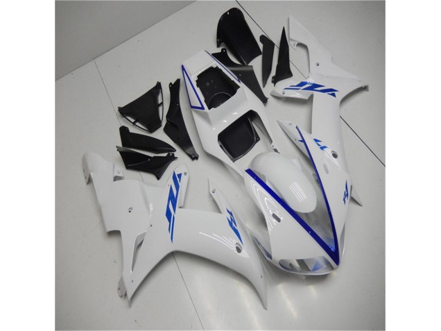 2002-2003 White YZF R1 Motorcycle Fairing Kits 2002-2003 White YZF R1 Motorcycle Fairing Kits