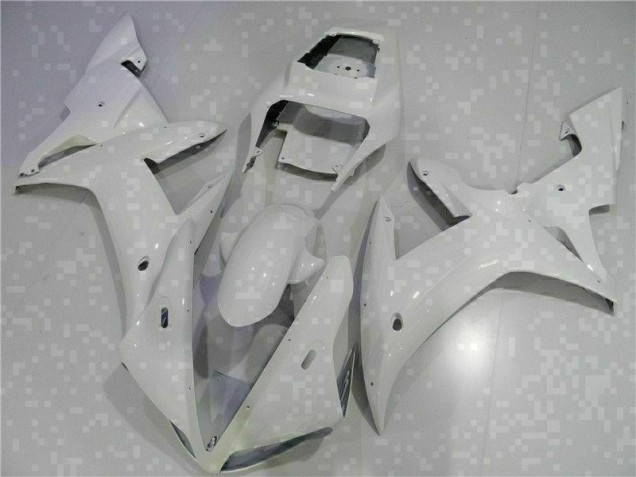 2002-2003 White YZF R1 Motorcycle Fairing 2002-2003 White YZF R1 Motorcycle Fairing
