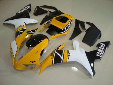2002-2003 Yellow Anniversary YZF R1 Motorcycle Fairings