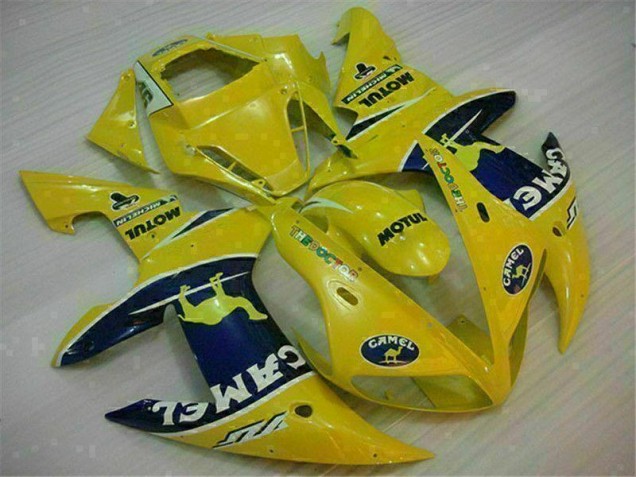 2002-2003 Yellow YZF R1 Motorcycle Fairings 2002-2003 Yellow YZF R1 Motorcycle Fairings