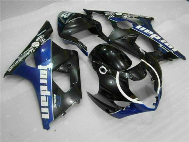 2003-2004 Black Blue GSXR 1000 Motorcycle Fairings