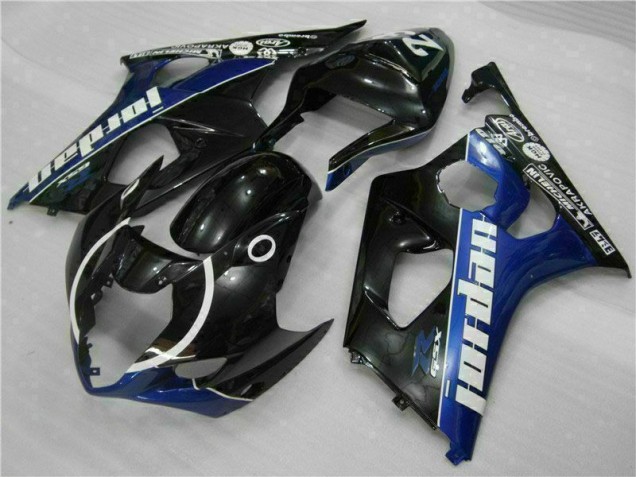 2003-2004 Black Blue GSXR 1000 Motorcycle Fairings