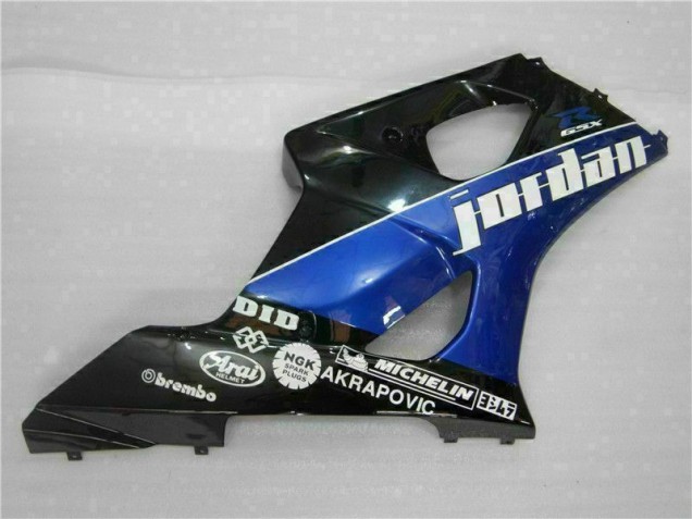 2003-2004 Black Blue GSXR 1000 Motorcycle Fairings
