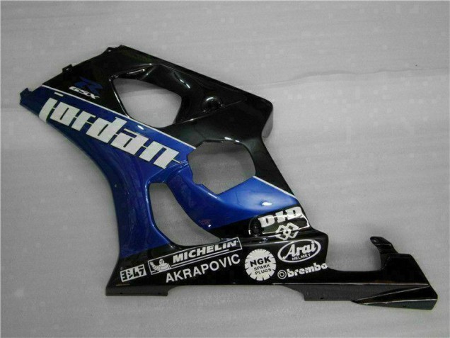 2003-2004 Black Blue GSXR 1000 Motorcycle Fairings