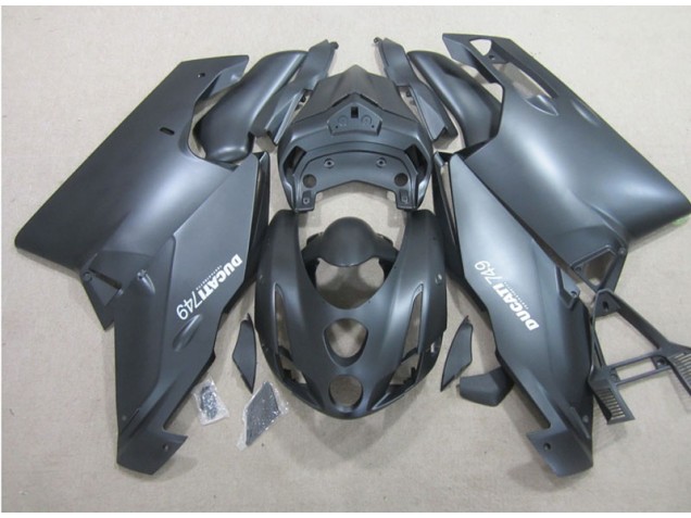 2003-2004 Black Ducati 749 Motorcycle Fairings 2003-2004 Black Ducati 749 Motorcycle Fairings