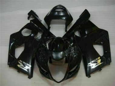 2003-2004 Black GSXR 1000 Full Motorcycle Fairing Kits