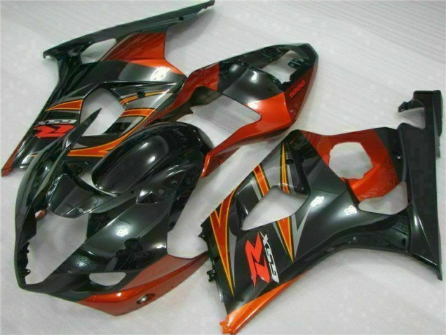 2003-2004 Black GSXR 1000 Motorcycle Fairing Kits