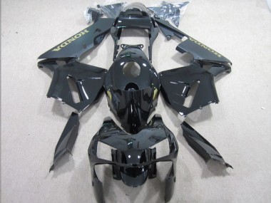 2003-2004 Black Gold Decal CBR600RR Motorcycle Bodywork