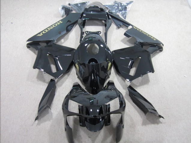 2003-2004 Black Gold Decal CBR600RR Motorcycle Bodywork