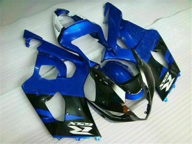 2003-2004 Blue Black GSXR 1000 Motorcycle Fairings 2003-2004 Blue Black GSXR 1000 Motorcycle Fairings