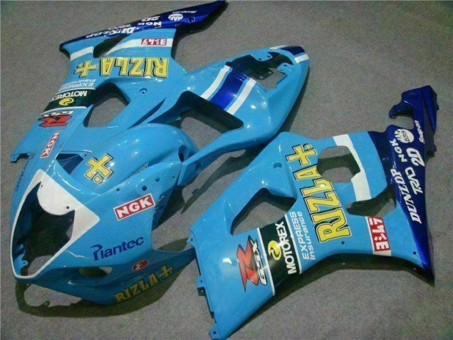 2003-2004 Blue GSXR 1000 Motorcycle Fairings