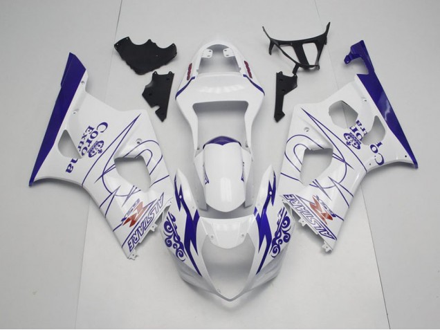2003-2004 Blue Whie Corona GSXR 1000 Motorcycle Fairings