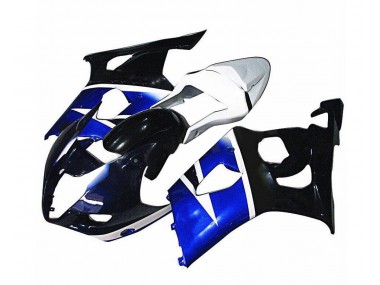 2003-2004 Blue White GSXR 1000 Motorcycle Fairings