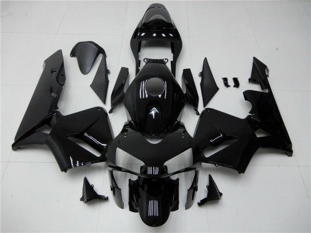 2003-2004 Glossy Black CBR600RR Motorcycle Fairing 2003-2004 Glossy Black CBR600RR Motorcycle Fairing
