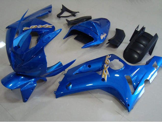 2003-2004 Light Blue ZX6R Motorcycle Fairings 2003-2004 Light Blue ZX6R Motorcycle Fairings