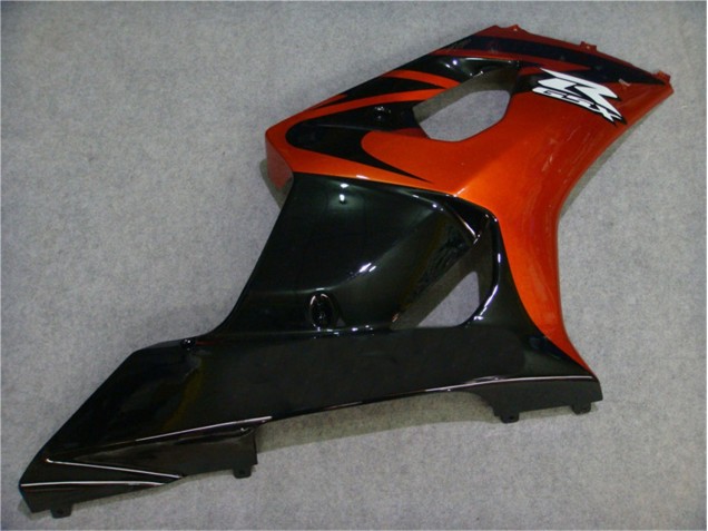 2003-2004 Orange Black GSXR 1000 Motorcycle Fairings 2003-2004 Orange Black GSXR 1000 Motorcycle Fairings