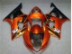 2003-2004 Orange Black GSXR 1000 Motorcycle Fairings 2003-2004 Orange Black GSXR 1000 Motorcycle Fairings