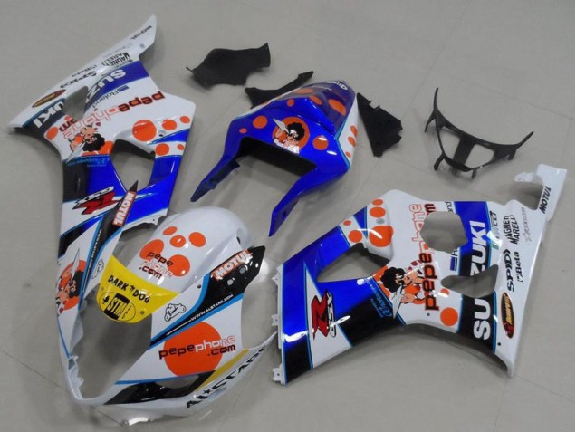 2003-2004 Pepe Phone GSXR 1000 Motorcycle Fairings 2003-2004 Pepe Phone GSXR 1000 Motorcycle Fairings