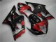 2003-2004 Red Black GSXR 1000 Motorcycle Fairings 2003-2004 Red Black GSXR 1000 Motorcycle Fairings