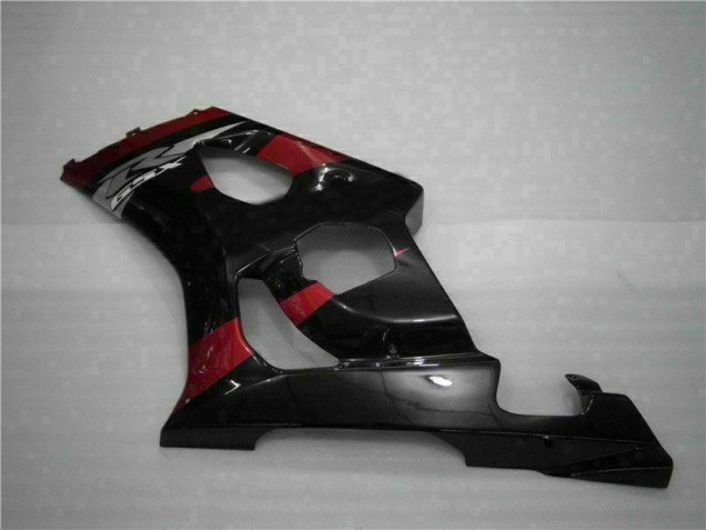 2003-2004 Red Black GSXR 1000 Motorcycle Fairings 2003-2004 Red Black GSXR 1000 Motorcycle Fairings