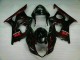 2003-2004 Red Flame GSXR 1000 Motorcycle Fairings 2003-2004 Red Flame GSXR 1000 Motorcycle Fairings