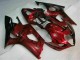 2003-2004 Red GSXR 1000 Motorcycle Fairings