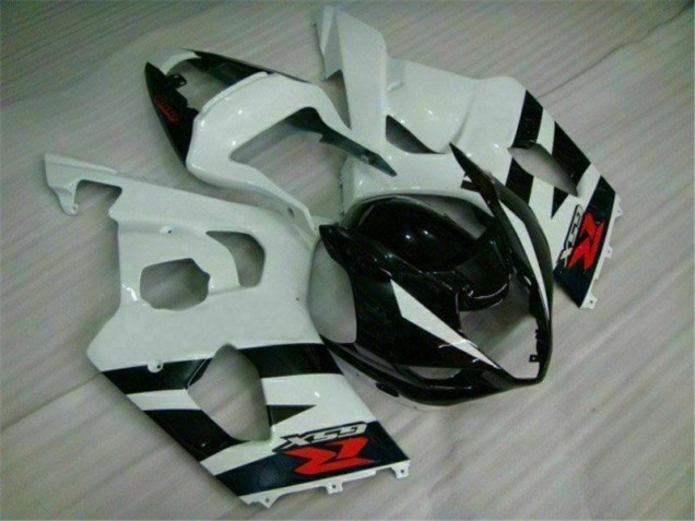 2003-2004 White Black GSXR 1000 Motorcycle Bodywork 2003-2004 White Black GSXR 1000 Motorcycle Bodywork