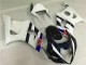 2003-2004 White Black GSXR 1000 Motorcycle Fairing Kits 2003-2004 White Black GSXR 1000 Motorcycle Fairing Kits