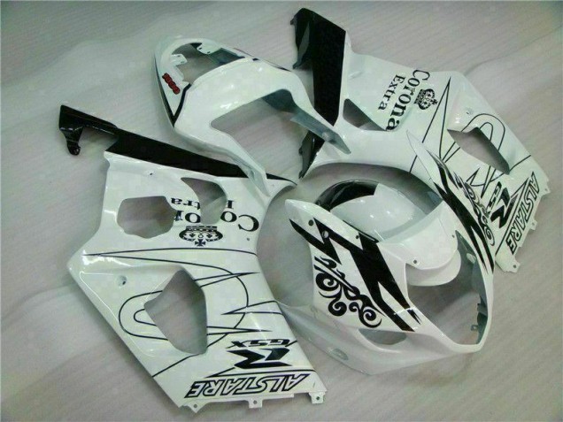 2003-2004 White GSXR 1000 Motorcycle Bodywork