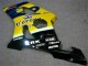 2003-2004 Yellow Blue GSXR 1000 Motorcycle Fairings 2003-2004 Yellow Blue GSXR 1000 Motorcycle Fairings