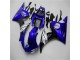 2003-2005 Blue White Black YZF R6 Motorcycle Fairings 2003-2005 Blue White Black YZF R6 Motorcycle Fairings