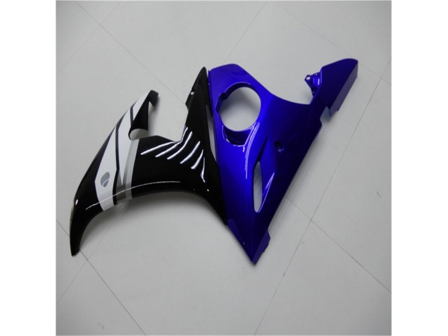 2003-2005 Blue White Black YZF R6 Motorcycle Fairings 2003-2005 Blue White Black YZF R6 Motorcycle Fairings