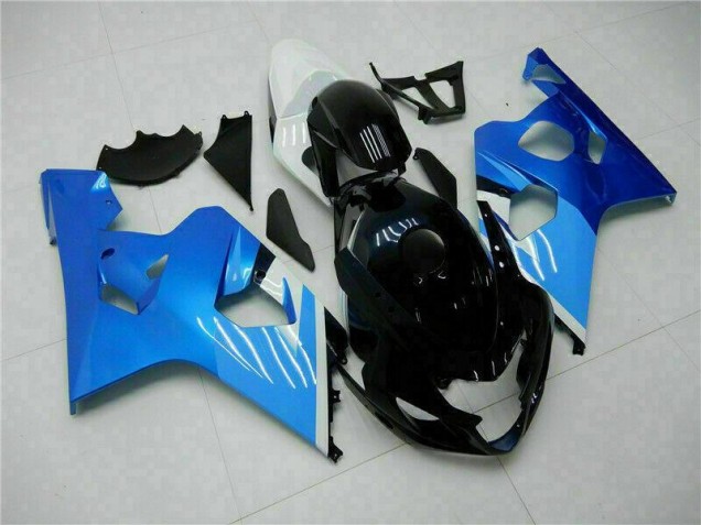 2004-2005 Blue Black GSXR 600/750 Motorcycle Fairings 2004-2005 Blue Black GSXR 600/750 Motorcycle Fairings