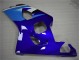 2004-2005 Blue White GSXR 600/750 Motorcycle Fairings 2004-2005 Blue White GSXR 600/750 Motorcycle Fairings