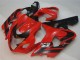 2004-2005 Red Black GSXR 600/750 Motorcycle Fairing 2004-2005 Red Black GSXR 600/750 Motorcycle Fairing