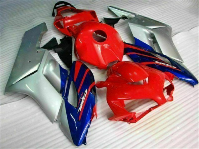 2004-2005 Red Silver Blue CBR1000RR Motorcycle Fairings 2004-2005 Red Silver Blue CBR1000RR Motorcycle Fairings