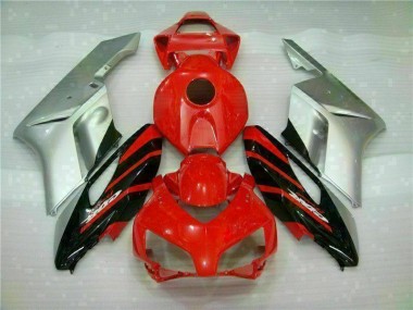 2004-2005 Red Silver CBR1000RR Motorcycle Fairings